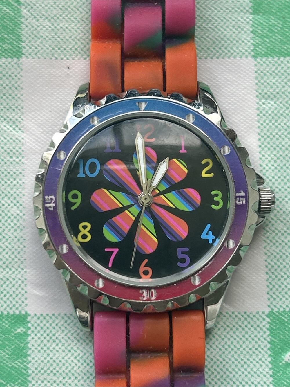 Accutime Multicolored Kids Watch